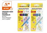 GLITTER FASERMALER von EBERHARD FABER im aktuellen Müller Prospekt für 5,99 €