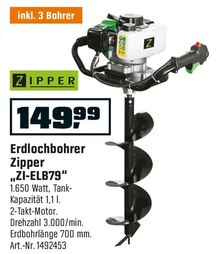 Erdlochbohrer „ZI-ELB79“ bei OBI in Bremerhaven Erdlochbohrer „ZI-ELB79“ im Angebot bei OBI Bremerhaven für 149,99 €