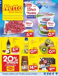 Netto Marken-Discount Prospekt: "Aktuelle Angebote", 64 Seiten, 19.01.2026 - 24.01.2026