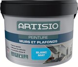 Peinture Murs et Plafonds Blanc Mat - ARTISIO - Gedimat à Lorient Peinture Murs et Plafonds Blanc Mat - ARTISIO en promo chez Gedimat Lorient à 29,95 €