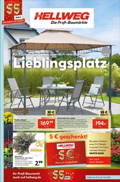 Gartenpavillon im Hellweg Prospekt in Bünde Aktueller Hellweg Prospekt mit Gartenpavillon, "Lieblingsplatz", Seite 1