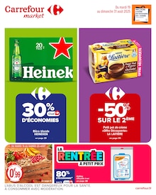 Prospectus Carrefour Market à Tours, "Carrefour market", 44 pages de promos valables du 19/08/2025 au 31/08/2025
