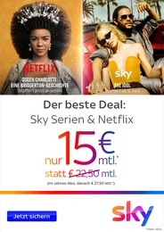 Der aktuelle Sky Prospekt Der aktuelle Sky Prospekt: Der beste Deal: Sky Serien & Netflix
