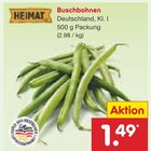 Buschbohnen im Angebot bei Netto Marken-Discount in Gera Buschbohnen Angebote von Heimat bei Netto Marken-Discount Gera für 1,49 €