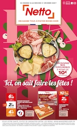Prospectus Discount Alimentaire de Netto à Baillet-en-France: "Ici, on sait faire les fêtes !", 16 pages, 26/12/2025 - 31/12/2025