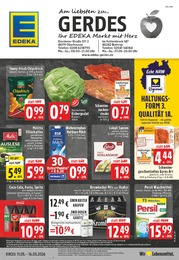 EDEKA Prospekt für Oberhausen mit 24 Seiten EDEKA Prospekt für Oberhausen: "Aktuelle Angebote", 24 Seiten, 11.05.2026 - 16.05.2026