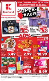 Kaufland Supermarkt Prospekt der aktuellen Woche mit 64 Seiten, gültig von 28.05.2026 bis 03.06.2026, in Wittenburg und Umgebung Aktueller Kaufland Supermarkt Prospekt in Wittenburg und Umgebung, "Hier bin ich richtig" mit 64 Seiten, 28.05.2026 - 03.06.2026