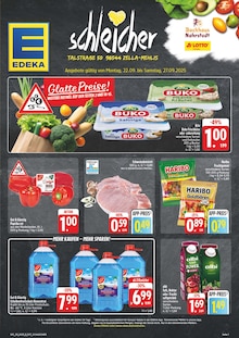 Aktueller EDEKA Prospekt "Wir lieben Lebensmittel!" Seite 1 von 28 Seiten für Zella-Mehlis