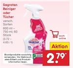 Reiniger von Sagrotan für 2,79 € bei Netto Marken-Discount im Angebot Reiniger von Sagrotan im aktuellen Netto Marken-Discount Prospekt