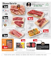 Promo Saucisse dans le catalogue Supermarchés Match du moment à la page 6