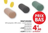 Drap housse - Hyper U à Périgueux Drap housse en promo chez Hyper U Périgueux à 4,90 €