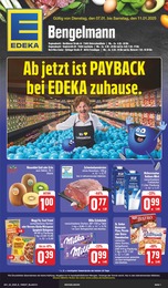 EDEKA Prospekt für Ellwangen mit 28 Seiten EDEKA Prospekt "Wir lieben Lebensmittel!" für Ellwangen, 28 Seiten, 07.01.2025 - 11.01.2025