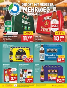 Bier im Netto Marken-Discount Prospekt "Aktuelle Angebote" mit 65 Seiten (Bottrop)