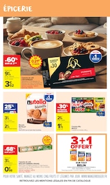 Promos Nutella dans le catalogue "Carrefour market" de Carrefour Market Nutella en promo dans le catalogue Carrefour Market à la page 9