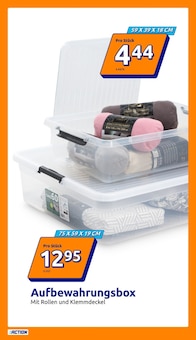 Aufbewahrungsbox im aktuellen Action Prospekt (Dortmund) Aufbewahrungsbox im Action Prospekt "Wochenangebote" mit 30 Seiten (Dortmund)