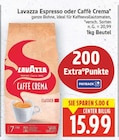 Espresso oder Caffe Crema Angebote von Lavazza bei E center Falkensee für 15,99 €