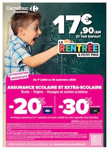 Promotion Collant dans le prospectus Carrefour, valable du 22/07/2025 au 04/08/2025 Promo Collant dans le catalogue Carrefour du moment à la page 90