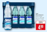 Mineralwasser Angebote von Azur bei Marktkauf Aschaffenburg für 4,99 €