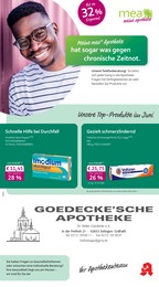 mea - meine apotheke Prospekt für Solingen mit 4 Seiten mea - meine apotheke Prospekt für Solingen: "Unsere Juni-Angebote", 4 Seiten, 01.06.2026 - 30.06.2026
