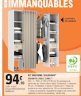 Kit dressing "Colorado" - PEFC - E.Leclerc à Mérignac Kit dressing "Colorado" - PEFC en promo chez E.Leclerc Mérignac à 94,90 €