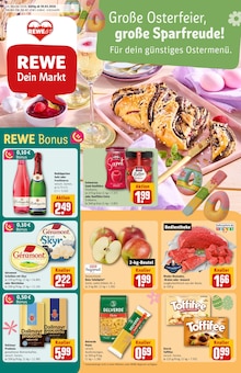 REWE Prospekt Dein Markt mit 34 Seiten