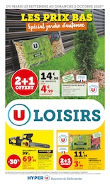 Hyper U Catalogue "LES PRIX BAS Spécial jardin d'automne", 24 pages, Mathieu, 23/09/2025 - 05/10/2025 Hyper U Catalogue "LES PRIX BAS Spécial jardin d'automne", 24 pages, Mathieu, 23/09/2025 - 05/10/2025