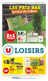 Catalogue Supermarchés Hyper U en cours à Douvres-la-Délivrande et alentours, "LES PRIX BAS Spécial jardin d'automne", 24 pages, 23/09/2025 - 05/10/2025
