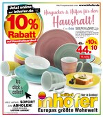 Möbel Inhofer Prospekt für Winnenden mit 12 Seiten Möbel Inhofer Prospekt für Winnenden: "Hingucker & Hilfen für den Haushalt!", 12 Seiten, 03.05.2021 - 20.05.2021