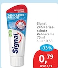 24h Kariesschutz Zahncreme bei budni im Bad Oldesloe Prospekt für 0,79 €