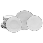 CreaTable Tafelservice Luna Black Line Angebote bei POCO Fürth für 45,49 €