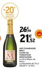 AOP Champagne Brut Cuvée du Fondateur - Intermarché à Vesoul AOP Champagne Brut Cuvée du Fondateur en promo chez Intermarché Vesoul à 21,52 €