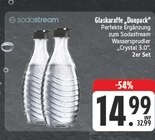 Glaskaraffe Duopack Angebote von Sodastream bei E center Bamberg für 14,99 €