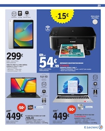 Offre Ipad dans le catalogue E.Leclerc du moment à la page 29