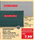 Zaun- oder Balkonsichtschutz im Angebot bei Kaufland in Stralsund Zaun- oder Balkonsichtschutz Angebote von COUNTRYSIDE bei Kaufland Stralsund für 7,99 €