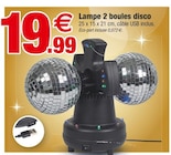 Lampe 2 boules disco dans le catalogue Bazarland