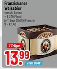 Weissbier von Franziskaner im aktuellen Trinkgut Prospekt für 13,99 €