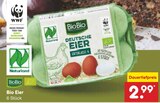 Aktuelles Bio Eier Angebot bei Netto Marken-Discount in Duisburg ab 2,99 €