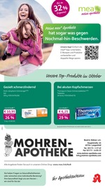 Aktueller mea - meine apotheke Apotheken Prospekt in Leichlingen und Umgebung, "Unsere Oktober-Angebote" mit 4 Seiten, 01.10.2025 - 31.10.2025