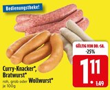 Aktuelles Curry-Knacker Angebot bei EDEKA in Augsburg ab 1,11 €