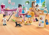 71744 bar à chats avec 6 chats et personnages - Playmobil en promo chez JouéClub Orléans à 19,99 €