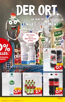 Cola im Netto Marken-Discount Prospekt "Wiedereröffnung - 10% auf alles" mit 6 Seiten (Solingen (Klingenstadt))