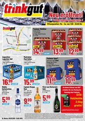 Aktueller Trinkgut Getränkemarkt Prospekt in Attenkirchen und Umgebung, "Neu eröffnet!" mit 4 Seiten, 05.05.2025 - 10.05.2025