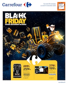 Prospectus Carrefour de la semaine "BLACK FRIDAY" avec 1 pages, valide du 18/11/2025 au 01/12/2025 pour Saint-Denis et alentours