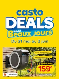Catalogue Bricolage de Castorama à Boussy-Saint-Antoine, avec 1 page Prospectus Bricolage de Castorama à Boussy-Saint-Antoine: "casto DEALS : Spécial BEAUX JOURS", 1 page, 21/05/2025 - 02/06/2025