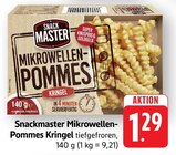 Mikrowellen-Pommes Kringel im Angebot bei E center in Homburg Mikrowellen-Pommes Kringel Angebote von Snackmaster bei E center Homburg für 1,29 €