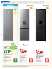 Promos Réfrigérateur dans le catalogue "ÉLECTROSHOW" de Auchan Hypermarché Réfrigérateur en promo dans le catalogue Auchan Hypermarché à la page 14