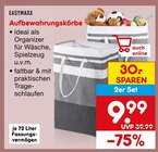 Aktuelles Aufbewahrungskörbe Angebot bei Netto Marken-Discount in Waiblingen ab 9,99 €