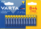 Batterien „Longlife Power“ Angebote von Varta bei E center Rostock für 3,88 €