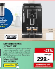 Kaffeemaschine von DeLonghi im aktuellen Lidl Prospekt für 299€
