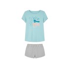 Pyjashort femme - TEX - Carrefour à Charenton-le-Pont Pyjashort femme - TEX en promo chez Carrefour Charenton-le-Pont à 9,99 €